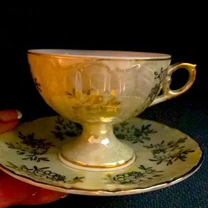 Floral Porcelain Decorative Tea Cup